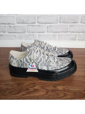 ⭐Converse Chuck 70 National Suede Snake Print Platform Sz 8 Men's Shoes A15045C⭐